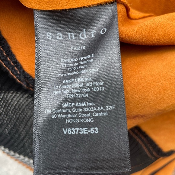 Sandro Paris Leather Jacket - Picture 9 of 17